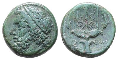 Sicily, Syracuse. Hieron II (275-215 Bc). Æ (21mm, 8.50g).