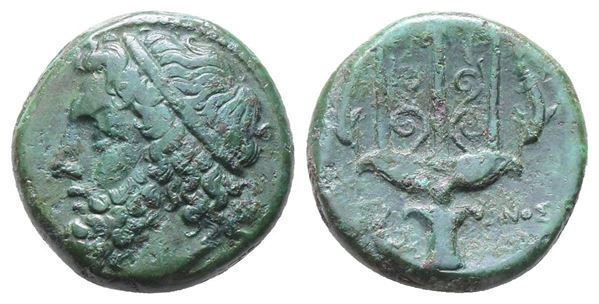 Sicily, Syracuse. Hieron II (275-215 BC). Æ (21mm, 8.50g).