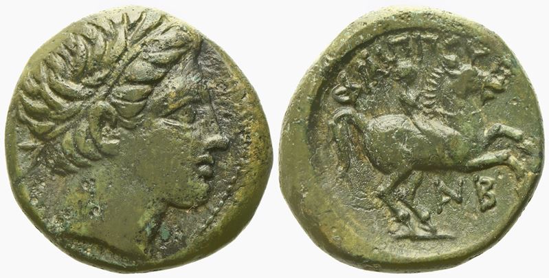 Kings Of Macedon, Philip II (359-336 Bc), Æ (6,10 G; 18 MM)