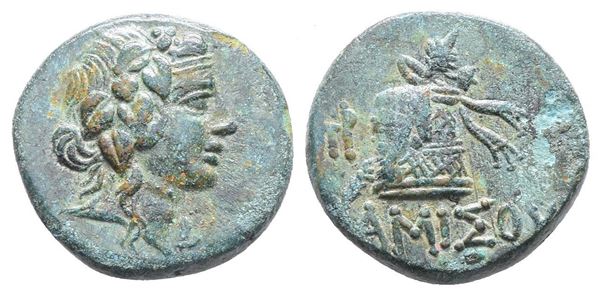 Pontos, Amisos, time of Mithradates VI Eupator, c. 105-85 BC. Æ (21mm, 8.07g).