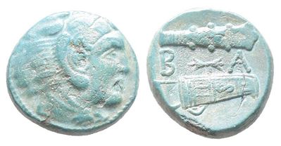 Kings Of Macedon, Time Of Alexander III - Kassander, C. 325-310 Bc. Æ Unit (27mm, 5.08g).