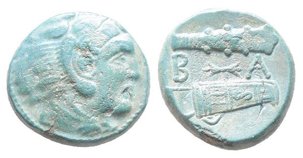 Kings of Macedon, time of Alexander III - Kassander, c. 325-310 BC. Æ Unit (27mm, 5.08g).  - Auction Greek, Roman, Byzantine Coins - Bertolami Fine Art - Prague