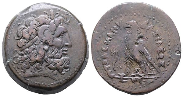 Ptolemaic Kings of Egypt, Ptolemy IV Philopator (222-205/4 BC). Æ Drachm (42mm, 67.29g).