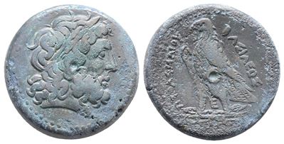 Ptolemaic Kings Of Egypt, Ptolemy II Philadelphos (285-246 Bc). Æ Obol (30mm, 21.16g).