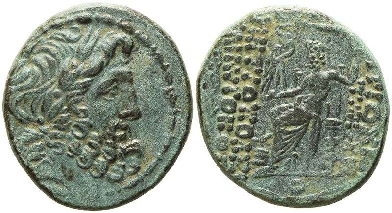 Syria, Seleukis And Pieria (C.ca 38-35 Bc), Tetrachalkon; Æ (12,08 G; 25,5 MM; 1 H)