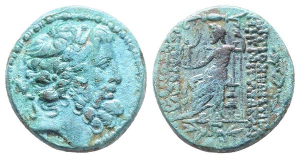 Seleucis and Pieria, Antioch. Pseudo-autonomous issue, 1st century BC. Æ Tetrachalkon (22mm, 10.25g),  - Auction Greek, Roman, Byzantine Coins - Bertolami Fine Art - Prague