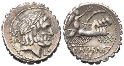 Q. Antonius Balbus, Denarius Serratus, 83-82 Bc; Ar (4,04 G; 20 MM; 7 H)