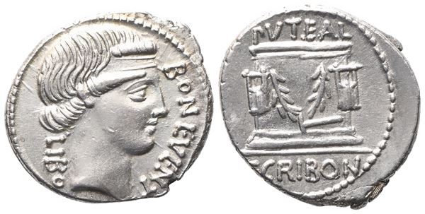 L. Scribonius Libo, Denarius, 62 BC; AR (3,85 g; 20 mm)