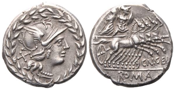 Cn. Gellius, Denarius, 138 BC; AR (3,90 g; 19 mm)
