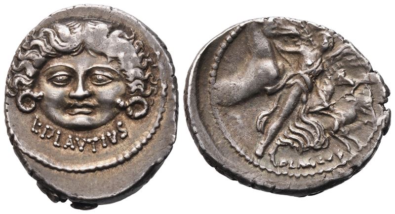 L. Plautius Plancus, Denarius, Rome, 47 Bc; Ar (3,97 G; 20 MM; 3 H)
