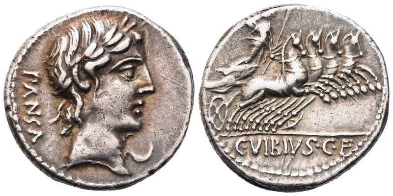 C. Vibius Pansa, Denarius, 90 Bc; Ar (4,06 G; 17,5 MM; 8 H)