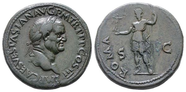 Vespasian (69-79). Æ Sestertius (34mm, 26.38g).