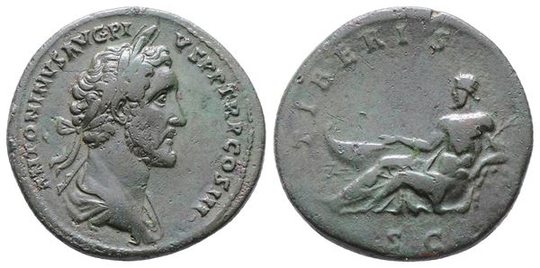 Antoninus Pius (138-161). Æ Sestertius (33mm, 22.78g).