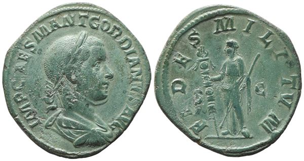 Gordian III (238-244), Sestertius, Rome, 238-239; Æ (20,37 g; 31,5 mm; 12 h)