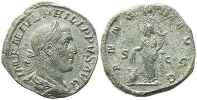 Philip I, Sestertius (Æ), Roma 246