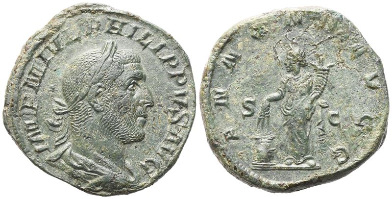 Philip I, Sestertius (Æ), Roma 246