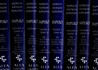 Aa. Vv. - Catalogo Alfa delle Monete Antiche Romane Impero. Torino, 2008-2017