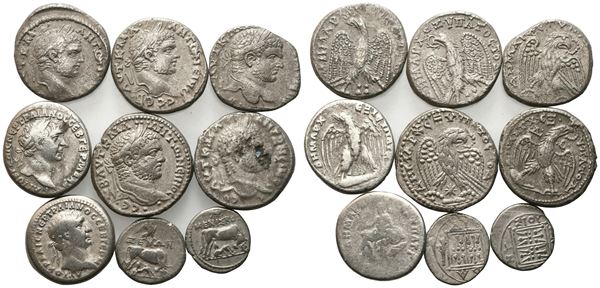 Lot of 9 AR coins