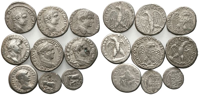 Lot Of 9 Ar Coins