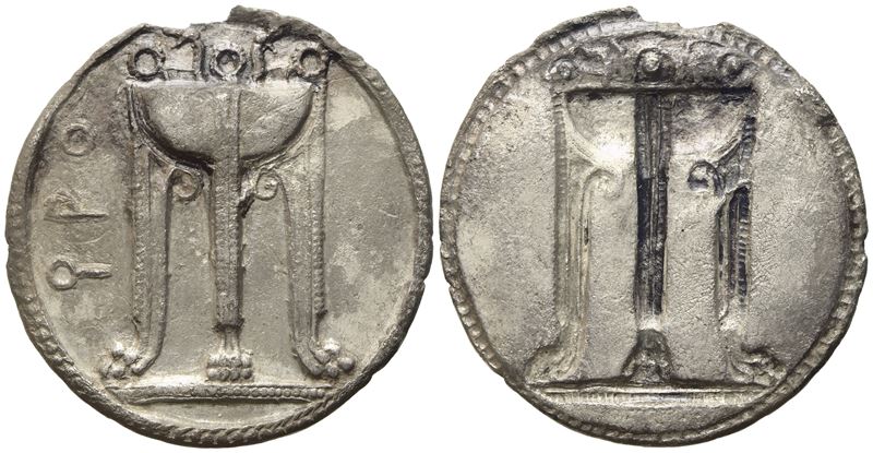 Bruttium. Kroton (C. 530-500 Bc), Stater; Ar (7,20 G; 28 MM)