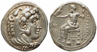 Kings Of Macedon, Alexander III 'the Great' (336-323 Bc), Tetradrachm; Ar (17,27 G; 25,4 MM)