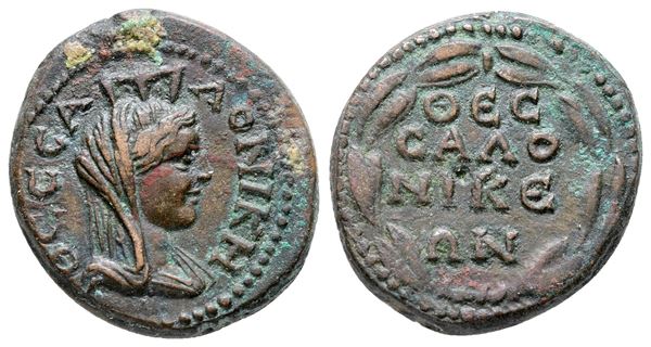 Macedon, Thessalonica. Time of Elagabalus-Severus Alexander, c. 218-235. Æ (20 mm, 6.25 g).