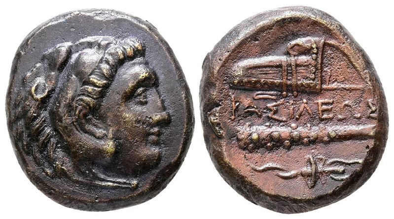 Kings Of Macedon, Alexander III ‘the Great’ (336-323 Bc). Æ Unit (20 MM, 6.06 G).