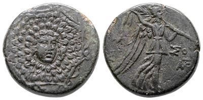 Pontos, Amisos, Time Of Mithradates Vi, C. 85-65 Bc. Æ (21 MM, 7.32 G).