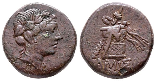 Pontos, Amisos, time of Mithradates VI Eupator, c. 85-65 BC. Æ (20 mm, 7.36 g).