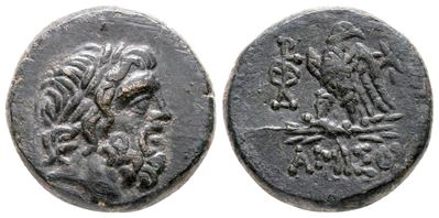Pontos, Amisos, Time Of Mithradates Vi Eupator, C. 85-65 Bc. Æ (21 MM, 7.90 G).