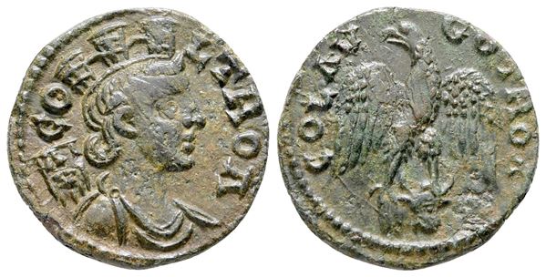 Troas, Alexandria. Pseudo-autonomous issue, time of Valerian and Gallienus, c. 253-268. Æ (21 mm, 4.44 g).