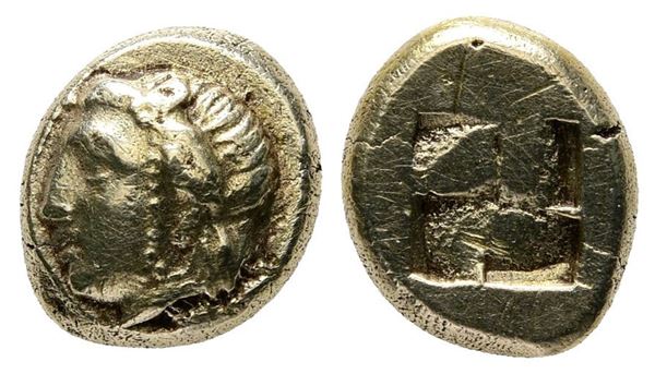 Ionia, Phokaia, c. 478-387 BC. EL Hekte - Sixth Stater (11 mm, 2.53 g).