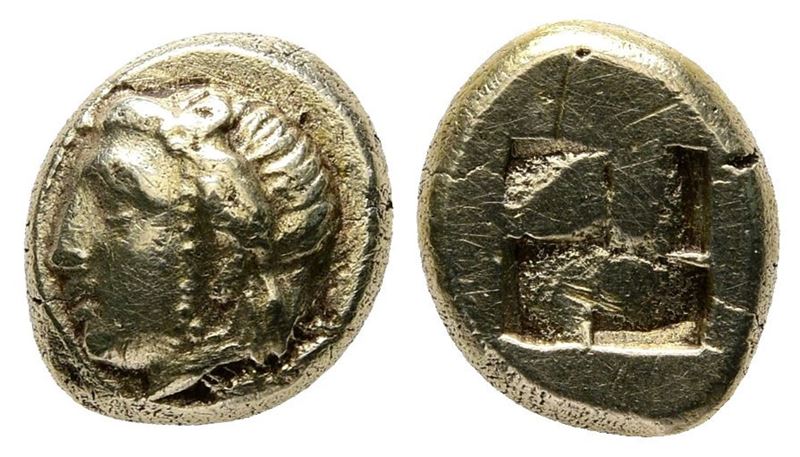 Ionia, Phokaia, C. 478-387 Bc. El Hekte - Sixth Stater (11 MM, 2.53 G).