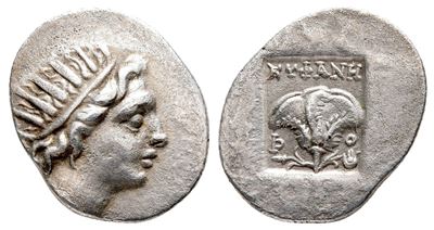 Islands Of Caria, Rhodos. Rhodes, C. 88-84 Bc. Ar Drachm (16 MM, 2.02 G).