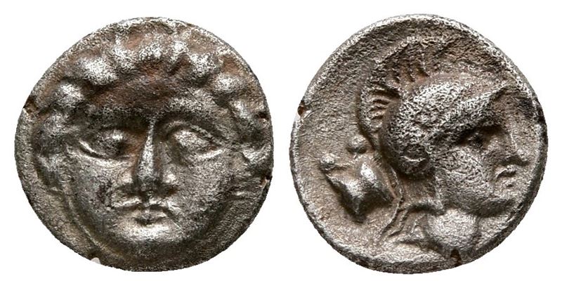 Pisidia, Selge, C. 350-300 Bc. Ar Obol (10 MM, 0.90 G).