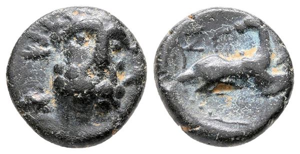 Pisidia, Selge, 2nd-1st century. Æ (12 mm, 1.92 g).