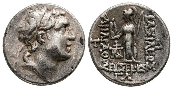 Kings of Cappadocia, Ariarathes V Eusebes Philopator (c. 163-130 BC). AR Drachm (17 mm, 4.07 g).  - Auction Greek, Roman and Byzantine Coins	 - Bertolami Fine Art - Prague