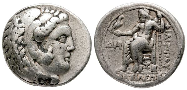 Seleukid Kings, Seleukos I Nikator (Satrap, 321-315 BC). AR Tetradrachm (27 mm, 16.83 g).
