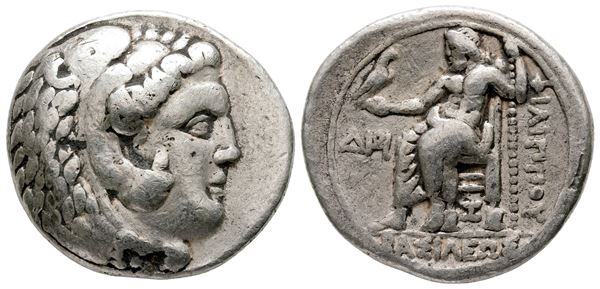 Seleukid Kings, Seleukos I Nikator (Satrap, 321-315 BC). AR Tetradrachm (27 mm, 16.83 g).  - Auction Greek, Roman and Byzantine Coins	 - Bertolami Fine Art - Prague