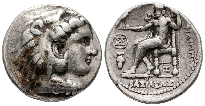 Seleukid Kings, Seleukos i Nikator (satrap, 321-315 Bc). Ar Tetradrachm (27 MM, 17.03 G).