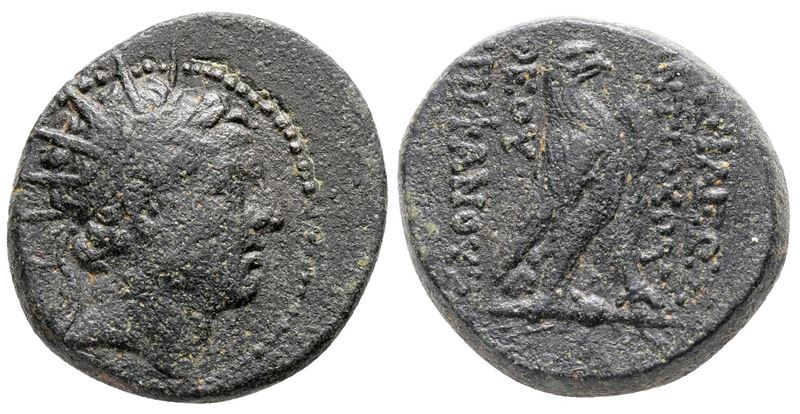 Seleukid Kings, Antiochos IV (175-164 Bc). Æ (21 MM, 8.86 G).