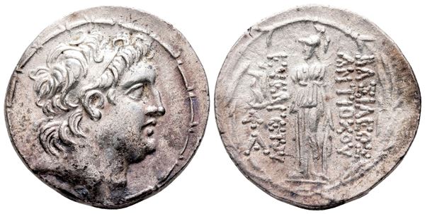 Seleukid Kings, Antiochos VII Euergetes (138-129 BC). AR Tetradrachm (30 mm, 16.19 g).