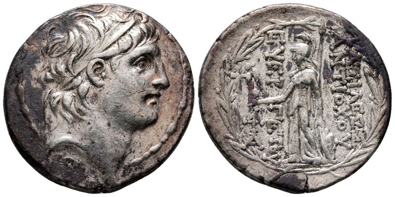 Seleukid Kings, Antiochos VII Euergetes (138-129 Bc). Ar Tetradrachm (32 MM, 16.79 G).