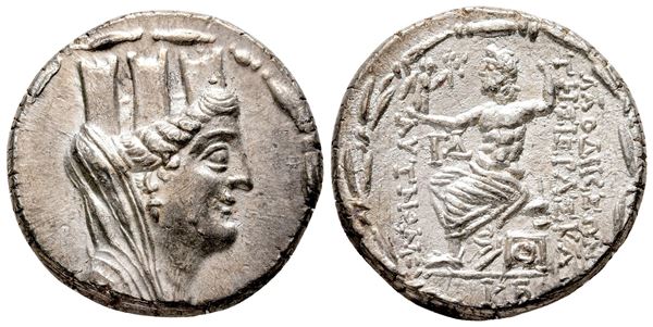 Seleukis and Pieria, Laodicea ad Mare, 78/7-17/6 BC. AR Tetradrachm (24 mm, 15.18 g).