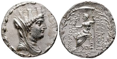 Seleukis And Pieria, Laodicea Ad Mare, 78/7-17/6 Bc. Ar Tetradrachm (28 MM, 15.06 G).