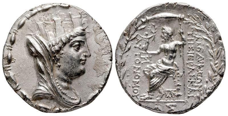 Seleukis And Pieria, Laodicea Ad Mare, 78/7-17/6 Bc. Ar Tetradrachm (28 MM, 15.06 G).