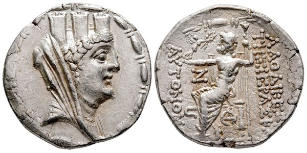 Seleukis and Pieria, Laodicea ad Mare, 78/7-17/6 BC. AR Tetradrachm (28 mm, 15.18 g).  - Auction Greek, Roman and Byzantine Coins	 - Bertolami Fine Art - Prague