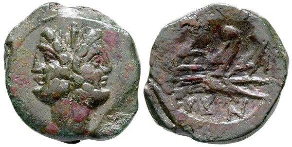 C. Vibius C.f. Pansa, c. 90 BC. Æ As (30 mm, 13.49 g).