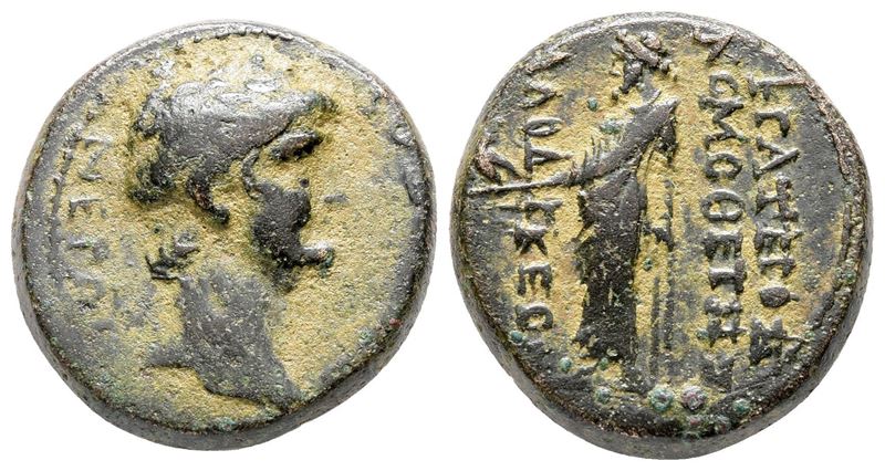 Nero (54-68). Phrygia, Laodicea Ad Lycum. Æ (20 MM, 7.04 G).