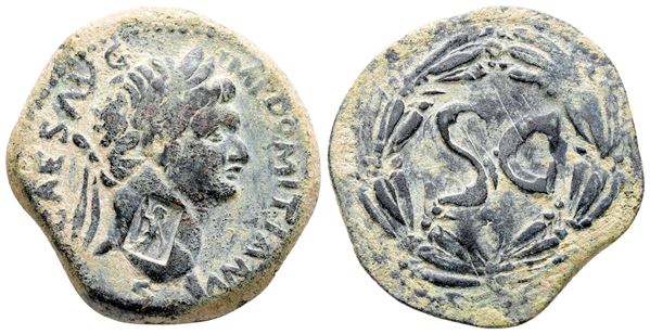 Domitian (81-96). Seleucis and Pieria, Antioch. Æ As (29 mm, 13.18 g).
